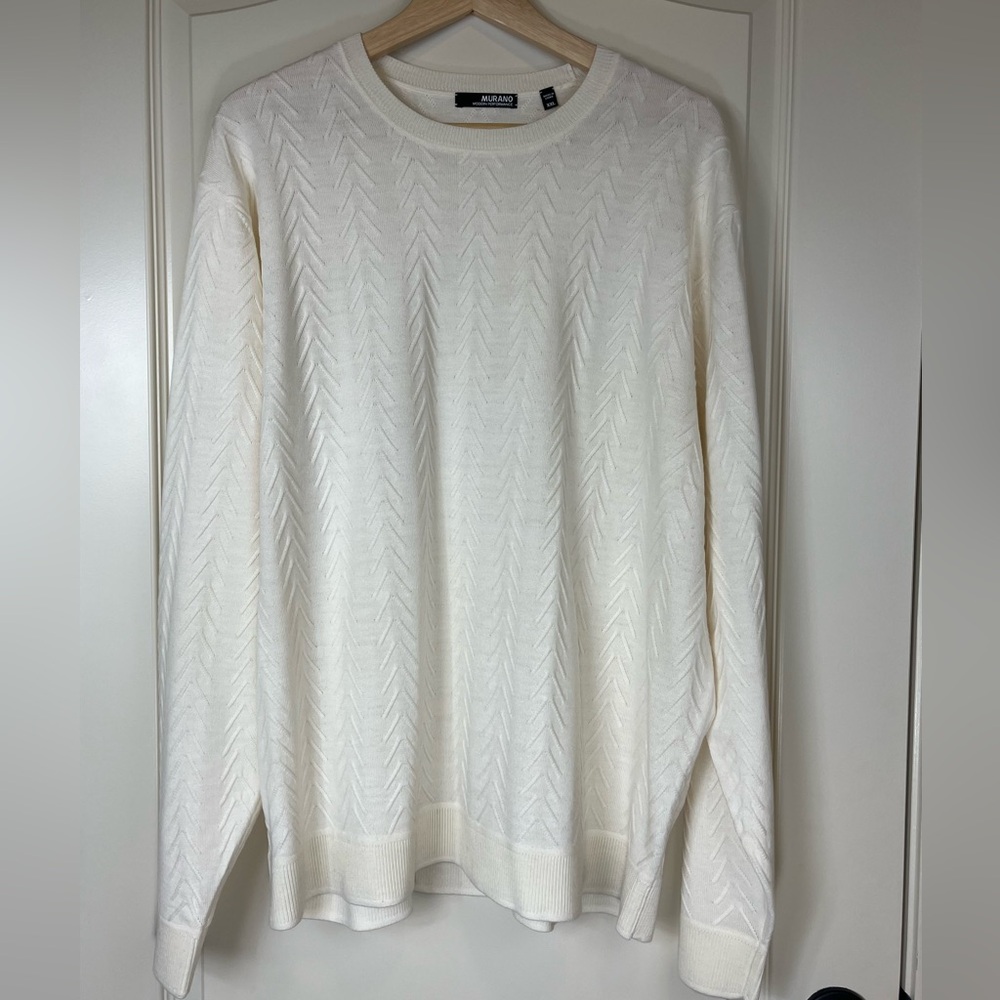Murano Cream Crewneck Sweater